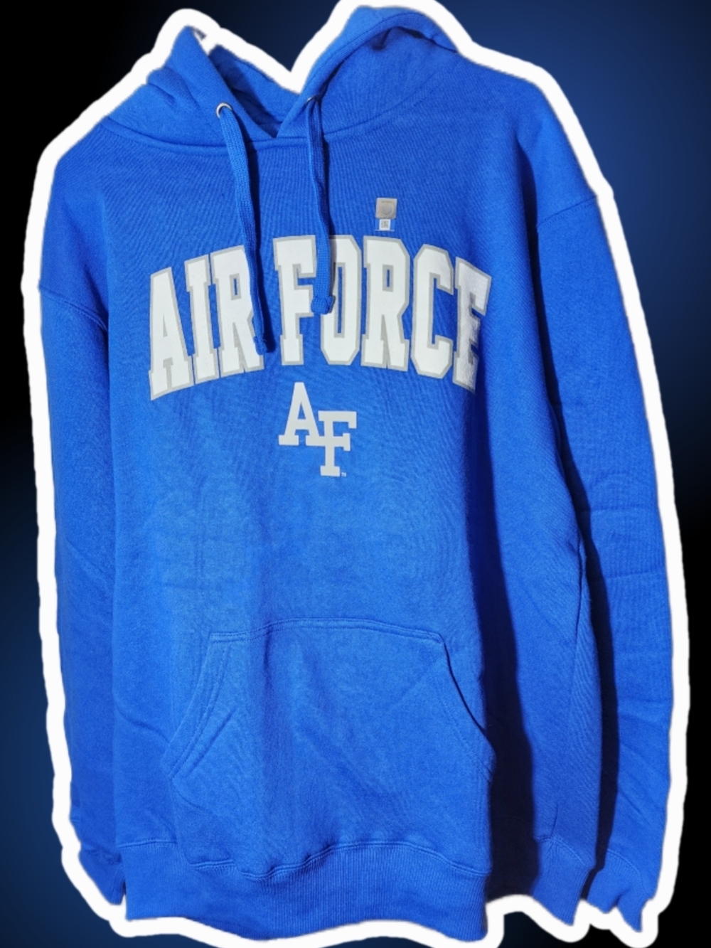 Top of the World Air Force Falcons Men's Applique Arch Over Hoodie, Large